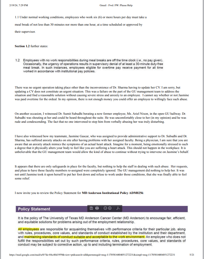 A document with text on it