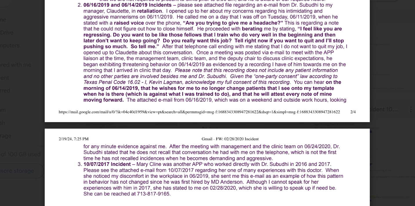 A close-up of a document